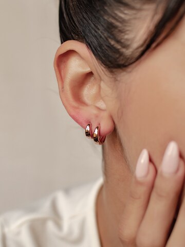 Boucles d'oreilles 'Dome' Hey Happiness en or