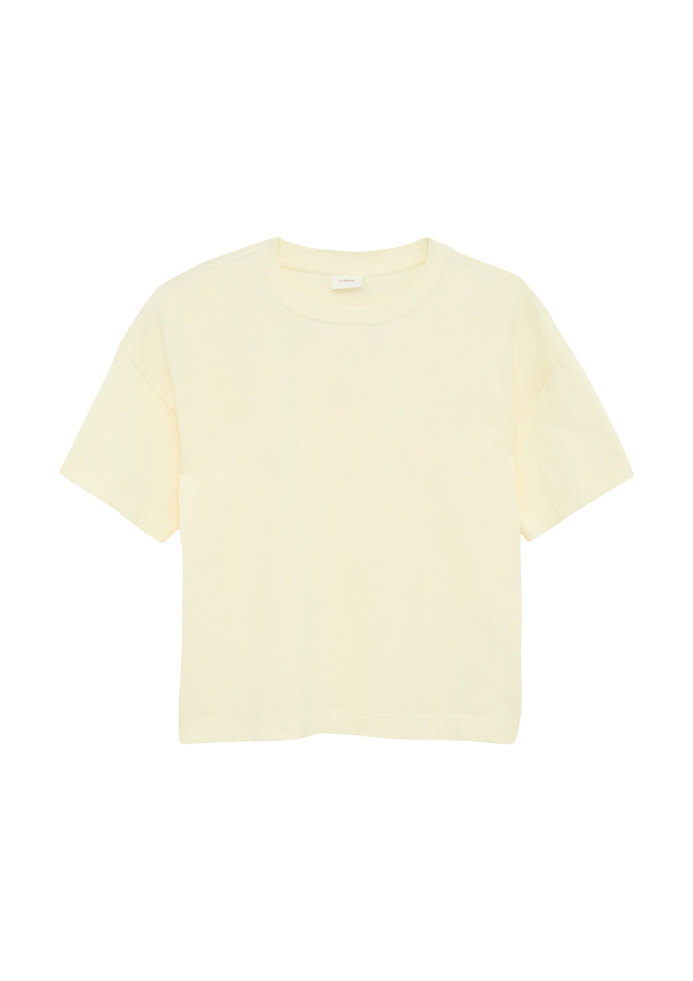 T-Shirt s.Oliver en beige : devant