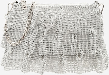 ALDO Clutch 'GEMMY' in Zilver: voorkant