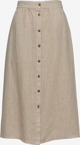 mazine Skirt ' Lorette ' in Beige: front