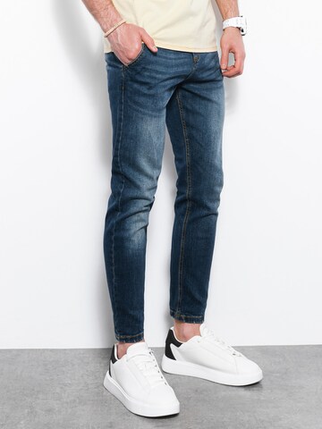 Ombre Slimfit Jeans 'P1077' in Blauw