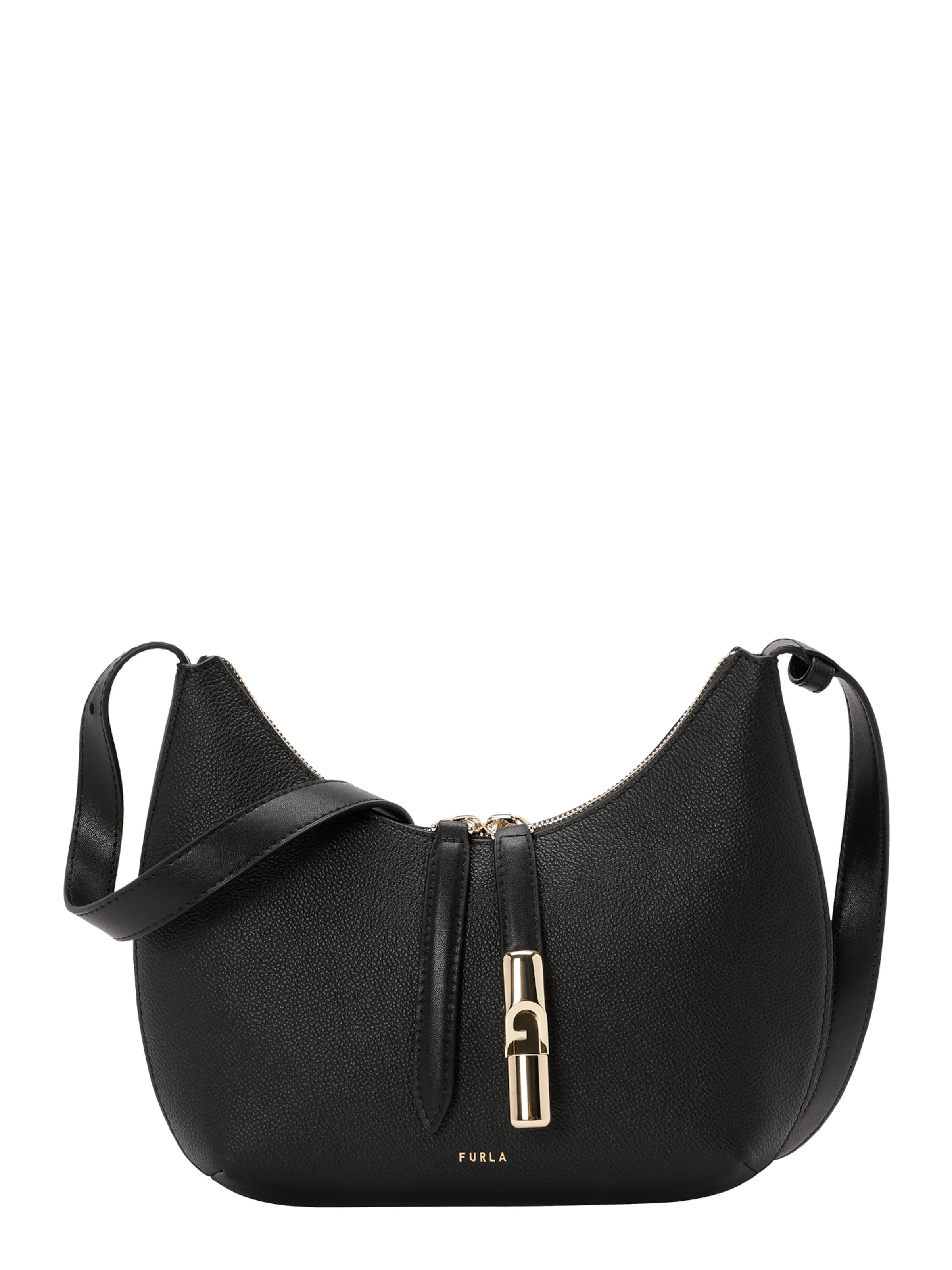 FURLA Taška přes rameno 'GOCCIA' – černá: přední strana