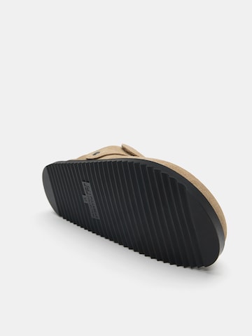 Sabots Pull&Bear en beige