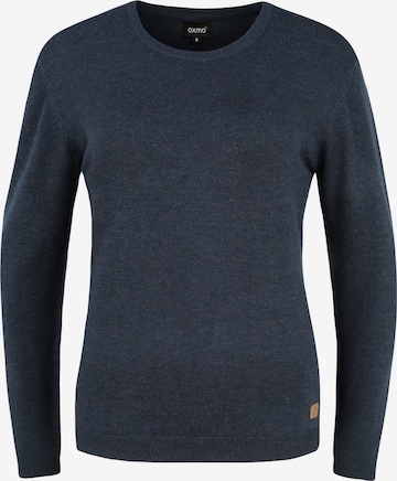 Oxmo Sweater 'Edda' in Blue: front