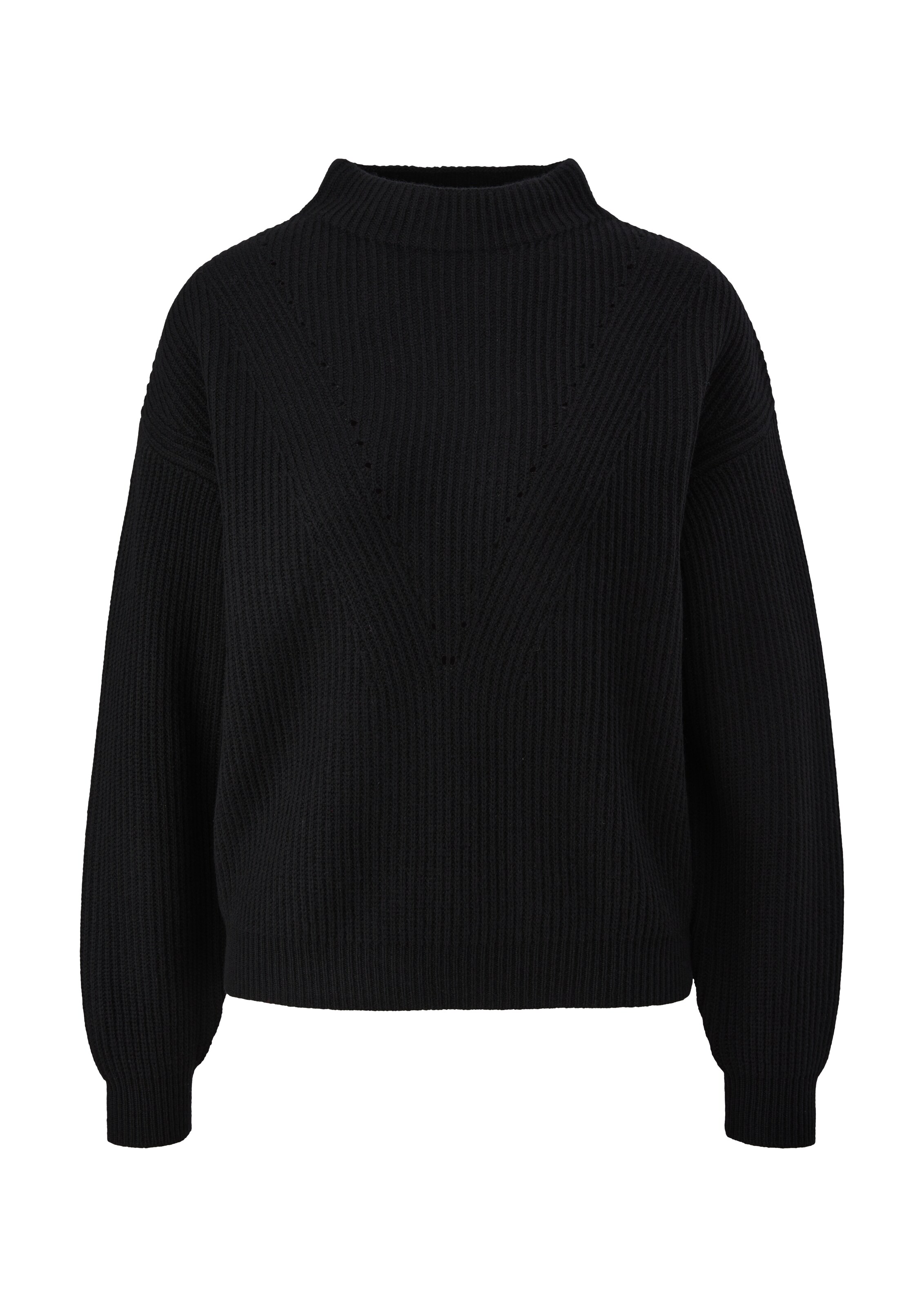 s.Oliver BLACK LABEL Sweater in Black: front