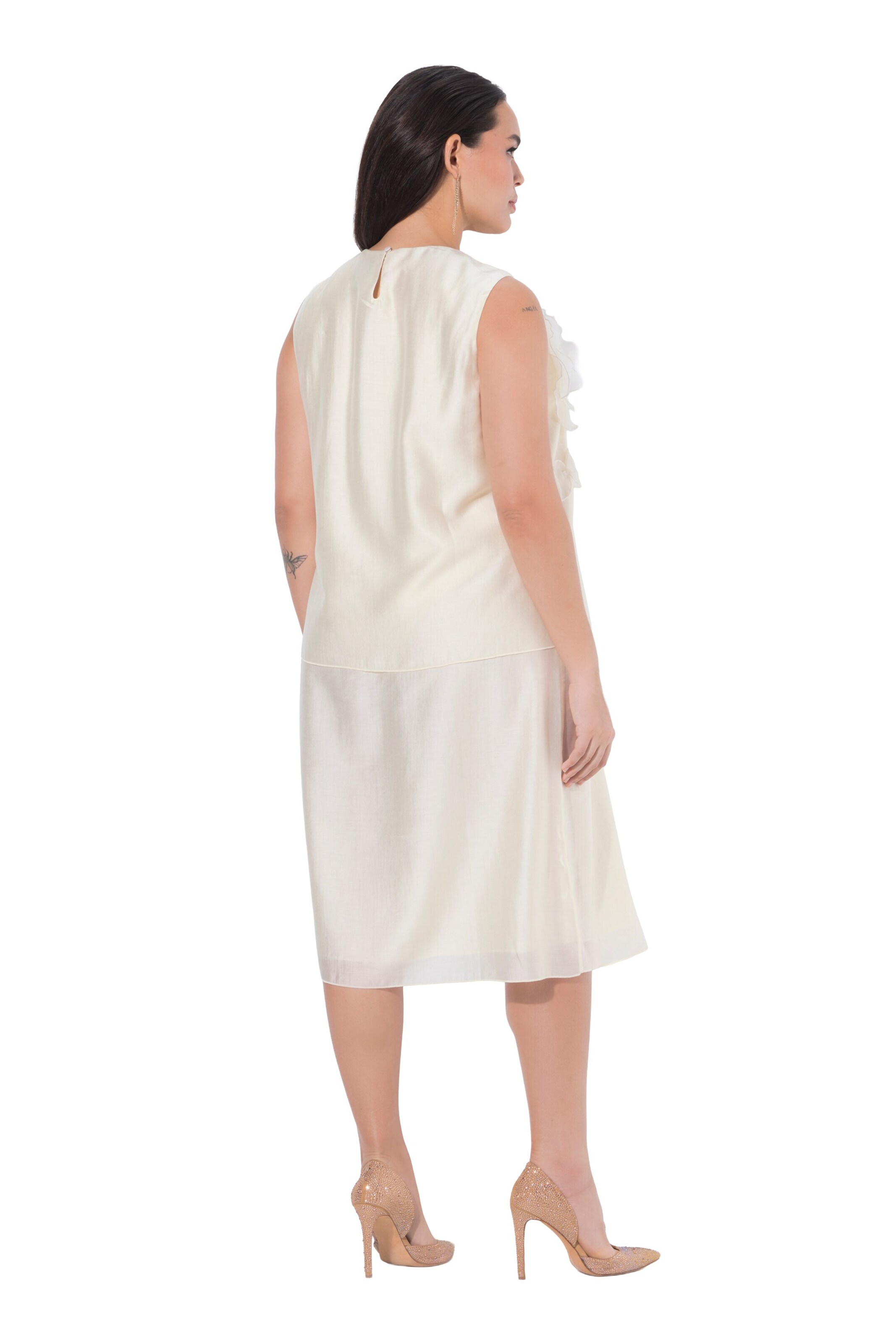 Ulla Popken Kleid in Weiß