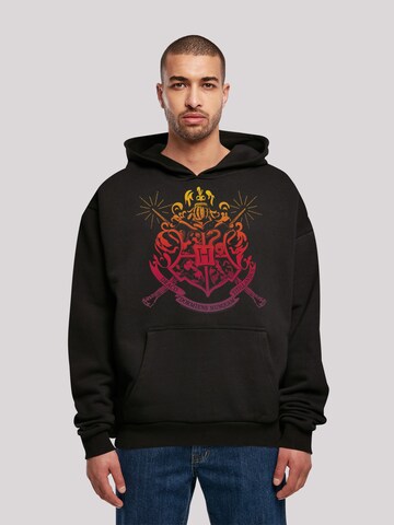 F4NT4STIC Sweatshirt 'Harry Potter Hogwarts School' in Zwart: voorkant