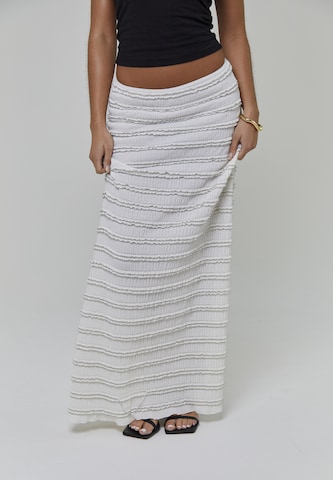 Gonna di South Beach in bianco: frontale