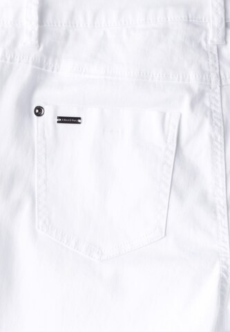 STREET ONE Slimfit Hose in Weiß