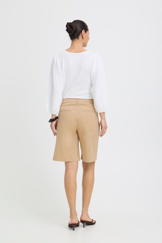 b.young Regular Shorts 'BYDays' in Beige