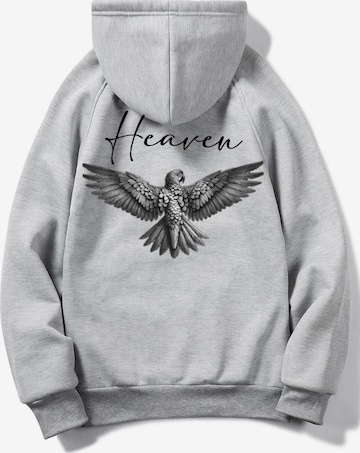 RMK Sweatshirt 'Heaven' in Grau: Vorderseite
