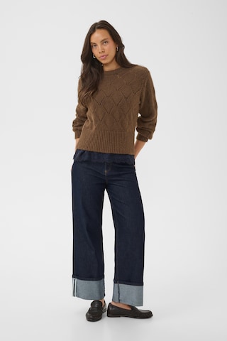 Pull-over 'Tabbatha' SAINT TROPEZ en marron
