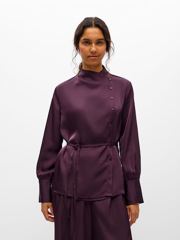 OBJECT Bluse in Lila: Vorderseite