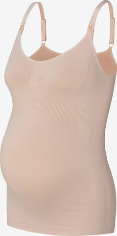 Noppies Shapingtop 'Evi' i beige: forside