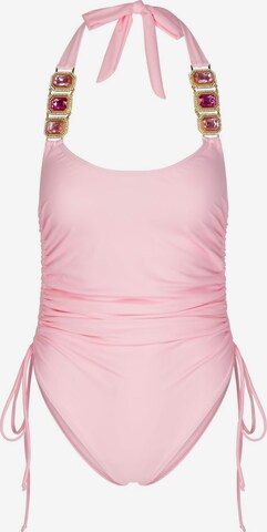 Moda Minx Swimsuit in Pink: front