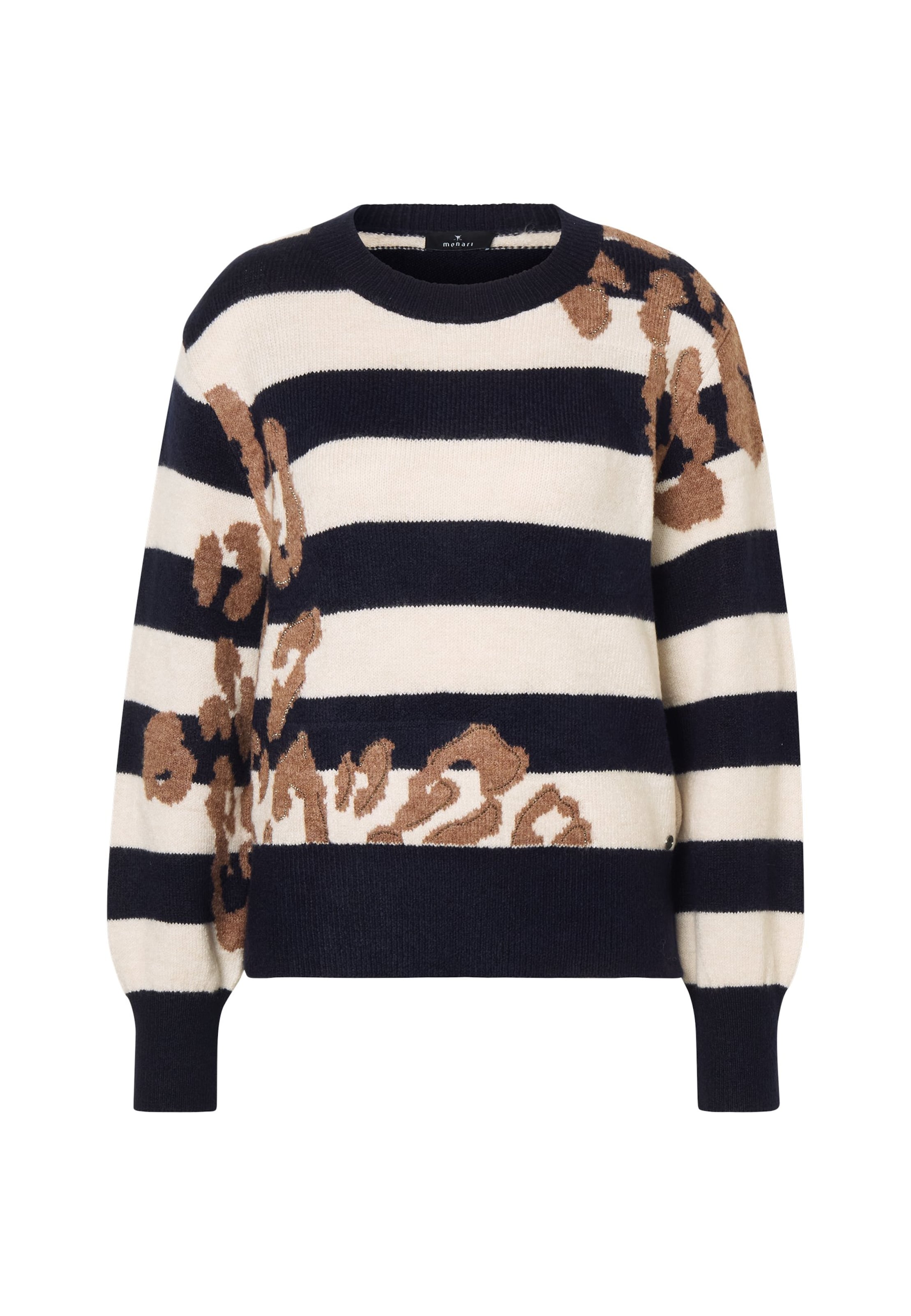 Pullover di monari in blu: frontale