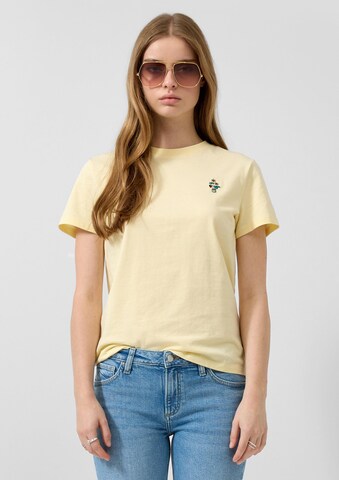QS Shirt in Yellow: front