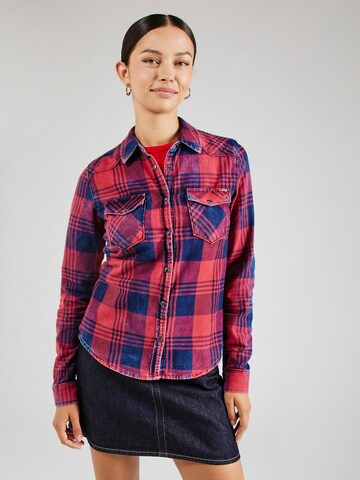 LTB Blouse 'Lucinda' in Red: front