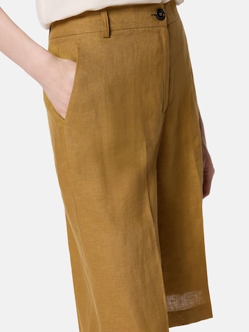 Regular Pantalon 'PINKO CATTOLICA BERMUDA TELA DI LINO BERMUDA' PINKO en marron