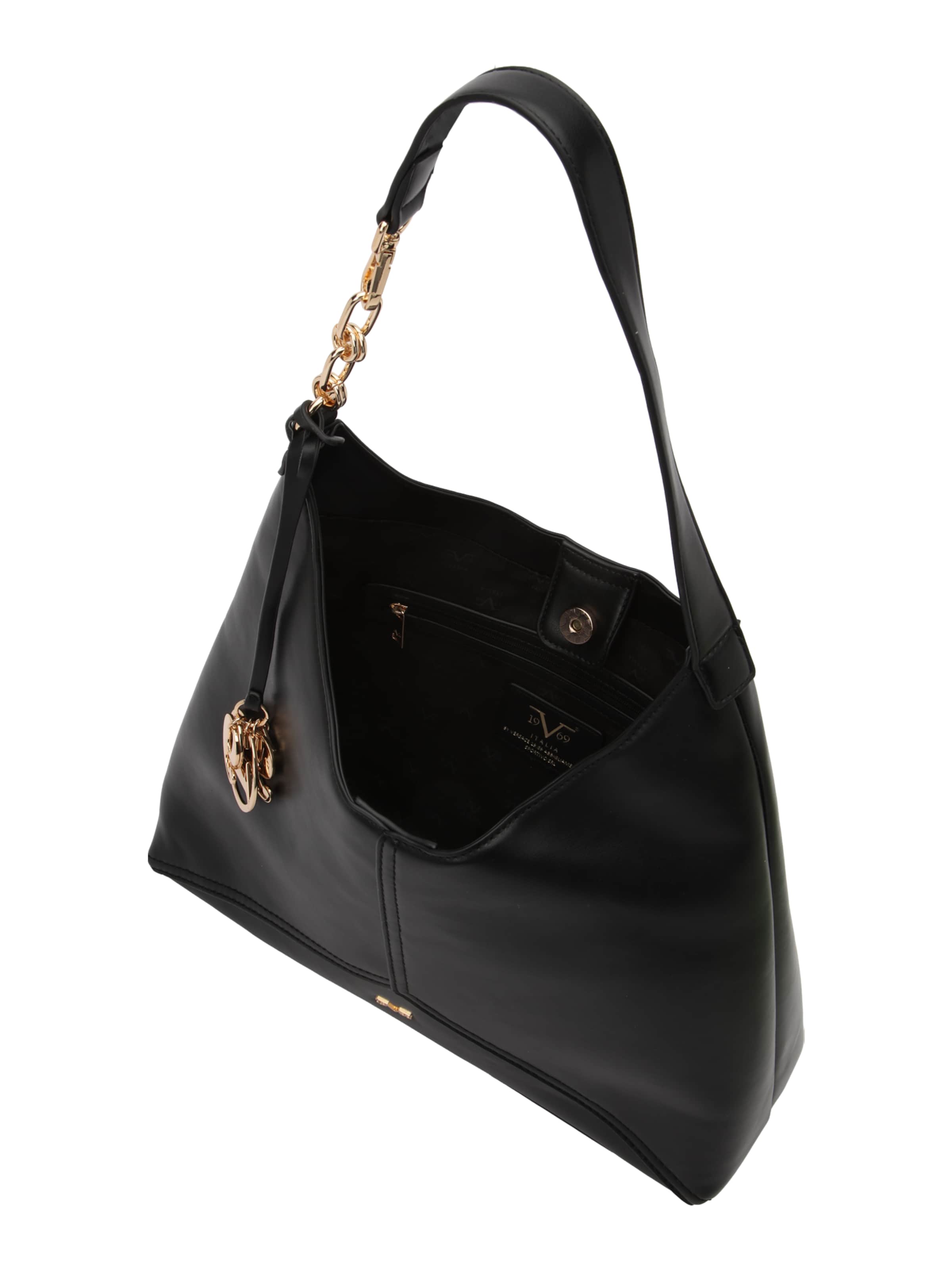 Sac bandoulière 'Campana' 19V69 ITALIA en noir