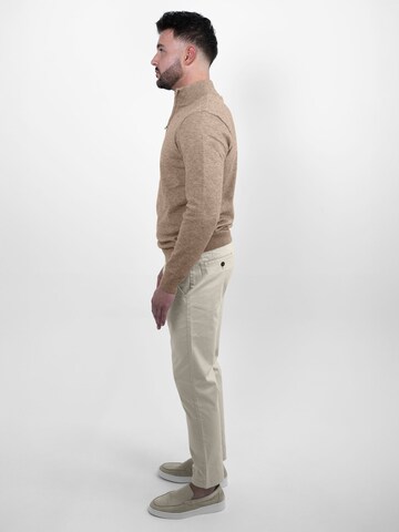 Vercate Pullover 'No. 15' in Braun
