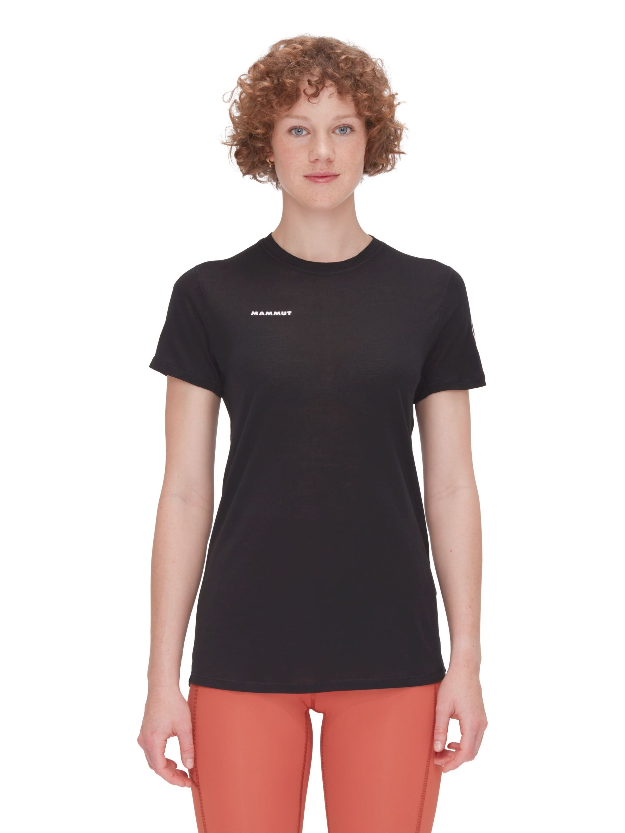 MAMMUT Funktionsshirt ‘Tree’ in Schwarz: Vorderseite