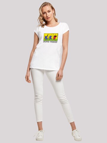 T-shirt 'Batman Pop Art' F4NT4STIC en blanc