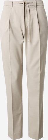Pantalon à plis 'SLHLeroy' SELECTED en beige : devant