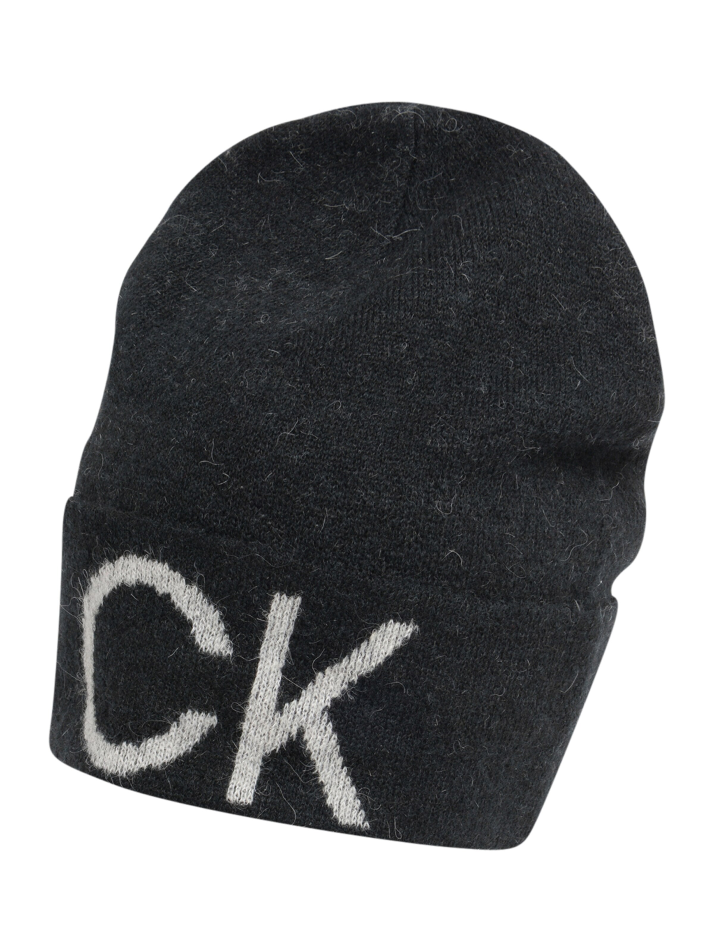 Calvin Klein Beanie in Black: front