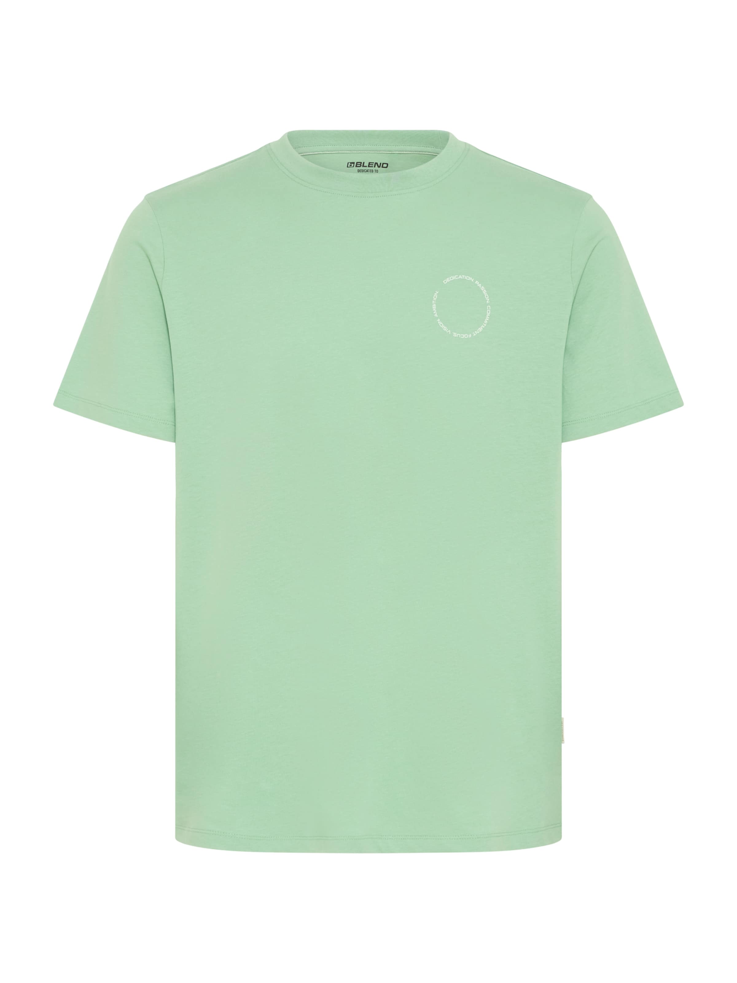 BLEND Póló 'BHKAIN' - zöld: elől
