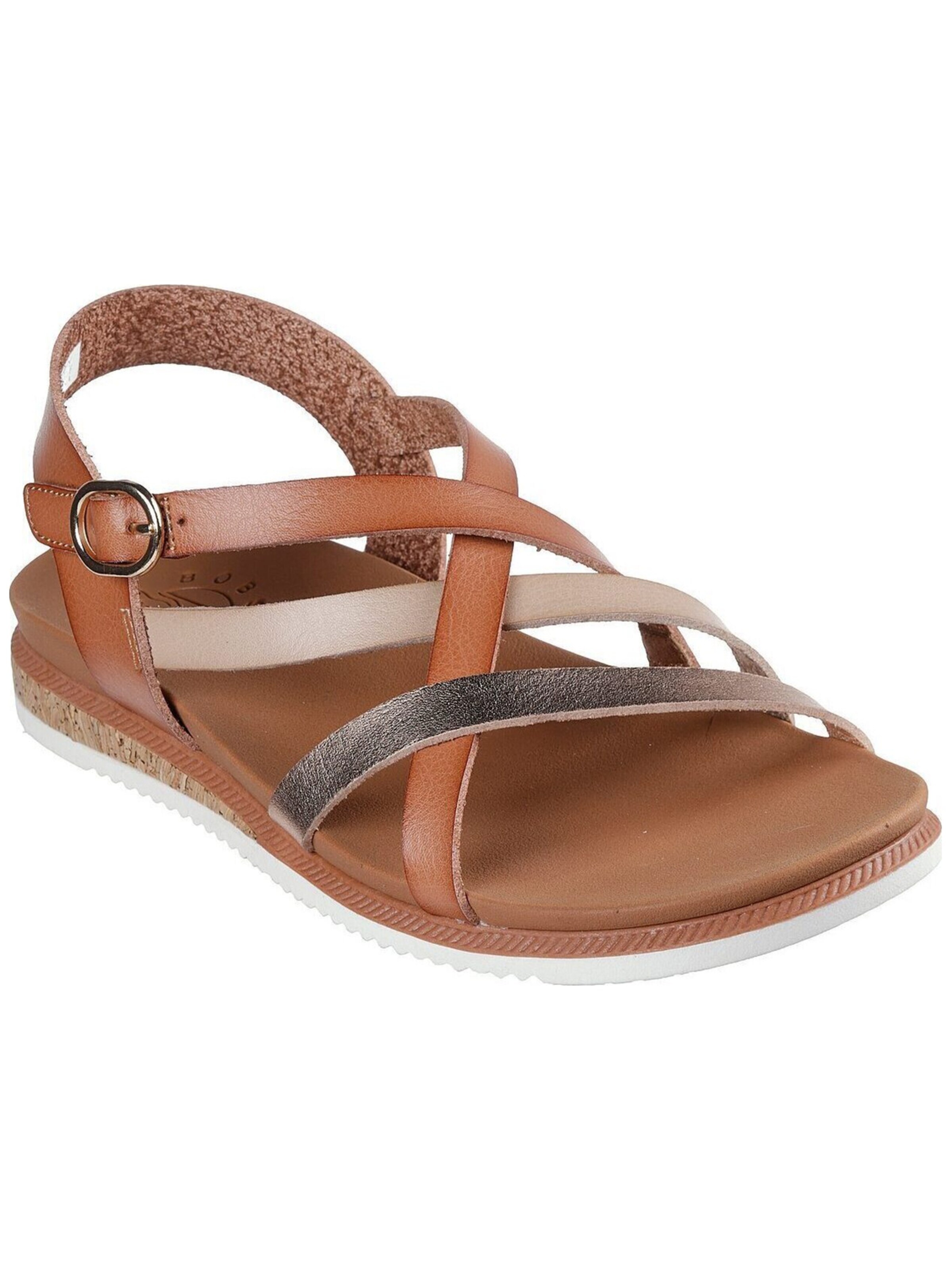 SKECHERS - Sandalias 'Skechers Desert Kiss Low - Pe' en marrón: frente