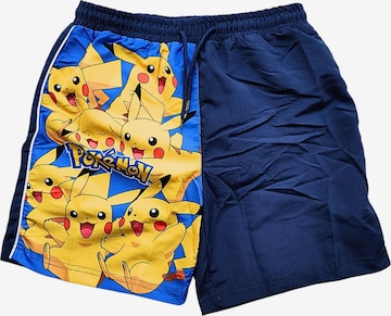 Pokémon Board Shorts 'Pokémon' in Blue: front