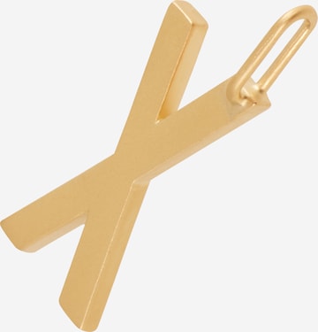 Design Letters Hangers in Goud: voorkant