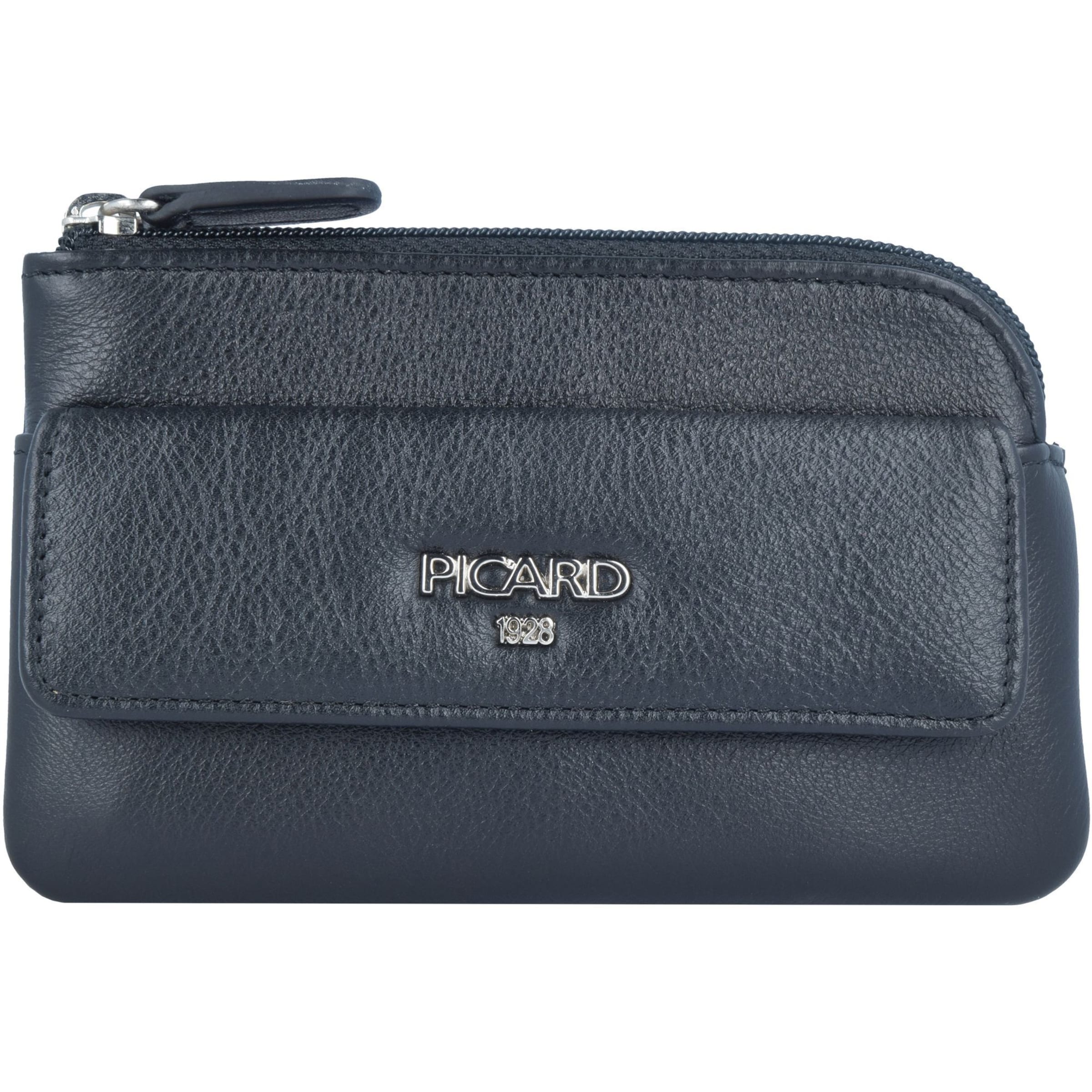 Picard Bingo Schlüsseletui Leder 13 cm in Schwarz: Vorderseite