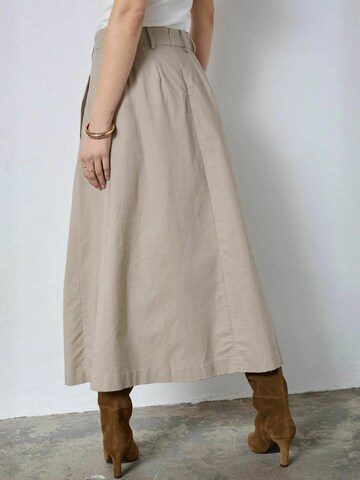 co'couture - Falda ' LeilaCC ' en beige
