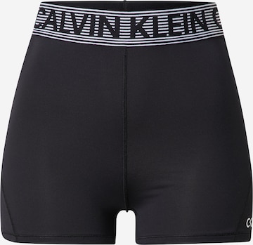 Calvin Klein Sport Skinny Sportnadrágok - fekete: elől