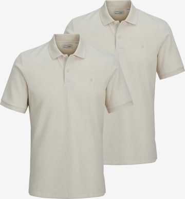 JACK & JONES Shirt 'Austin' in Beige: front