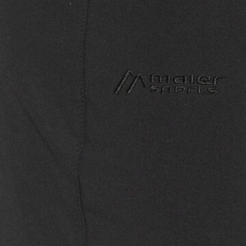 Maier Sports Regular Outdoor Pants 'Perlit' in Black