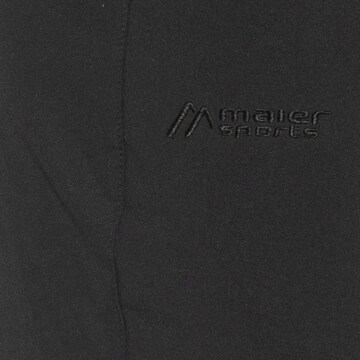 Maier Sports Regular Outdoorhose 'Perlit' in Schwarz