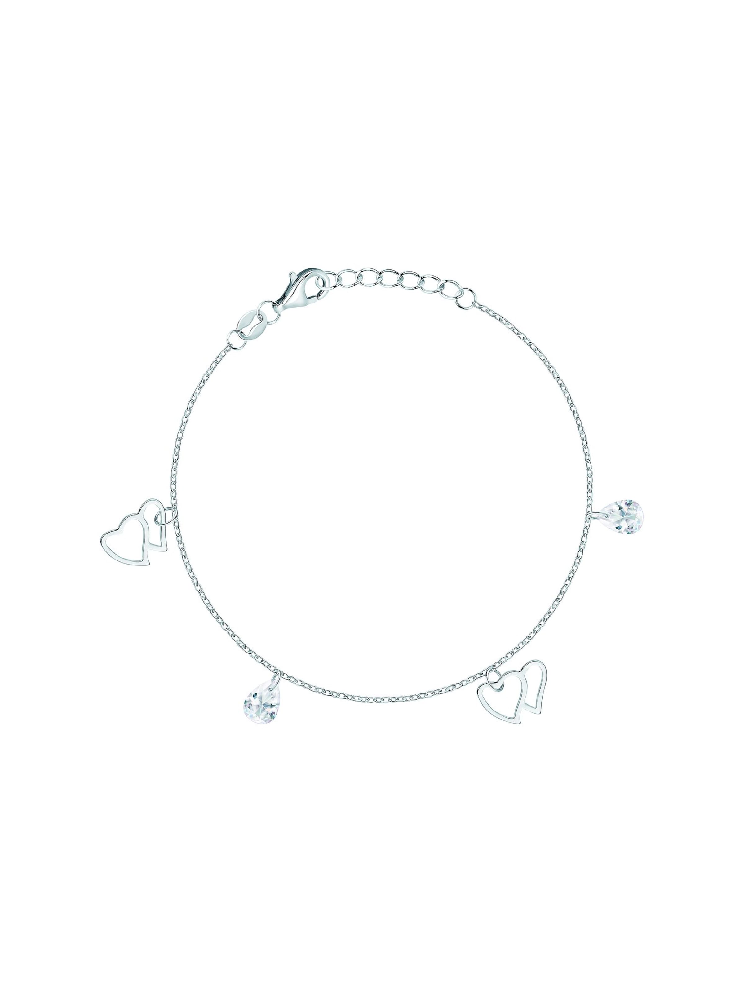 FAVS Bracelet in Silver: front