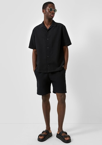 Regular Pantalon QS en noir