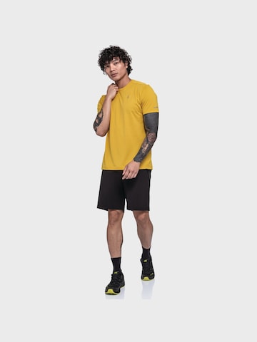 Schöffel Performance shirt 'Tauron' in Yellow