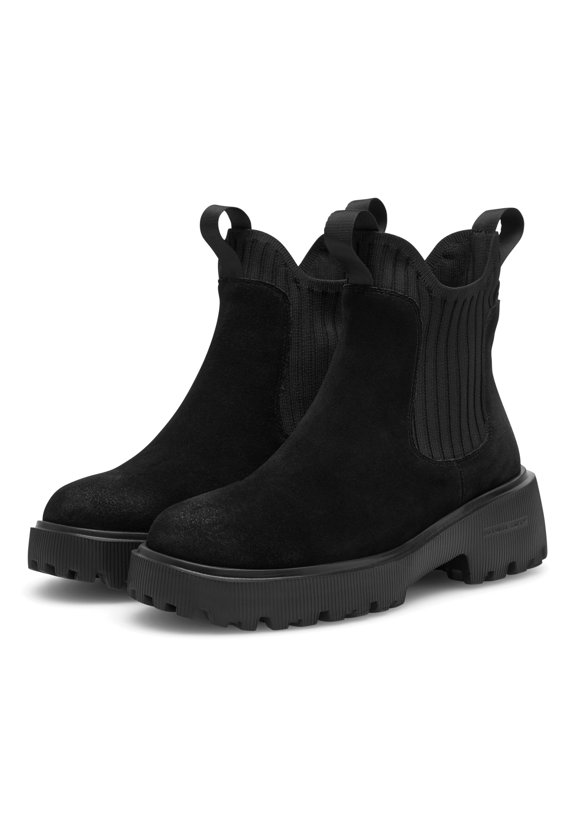 WODEN Chelsea Boots 'Isabella' i sort