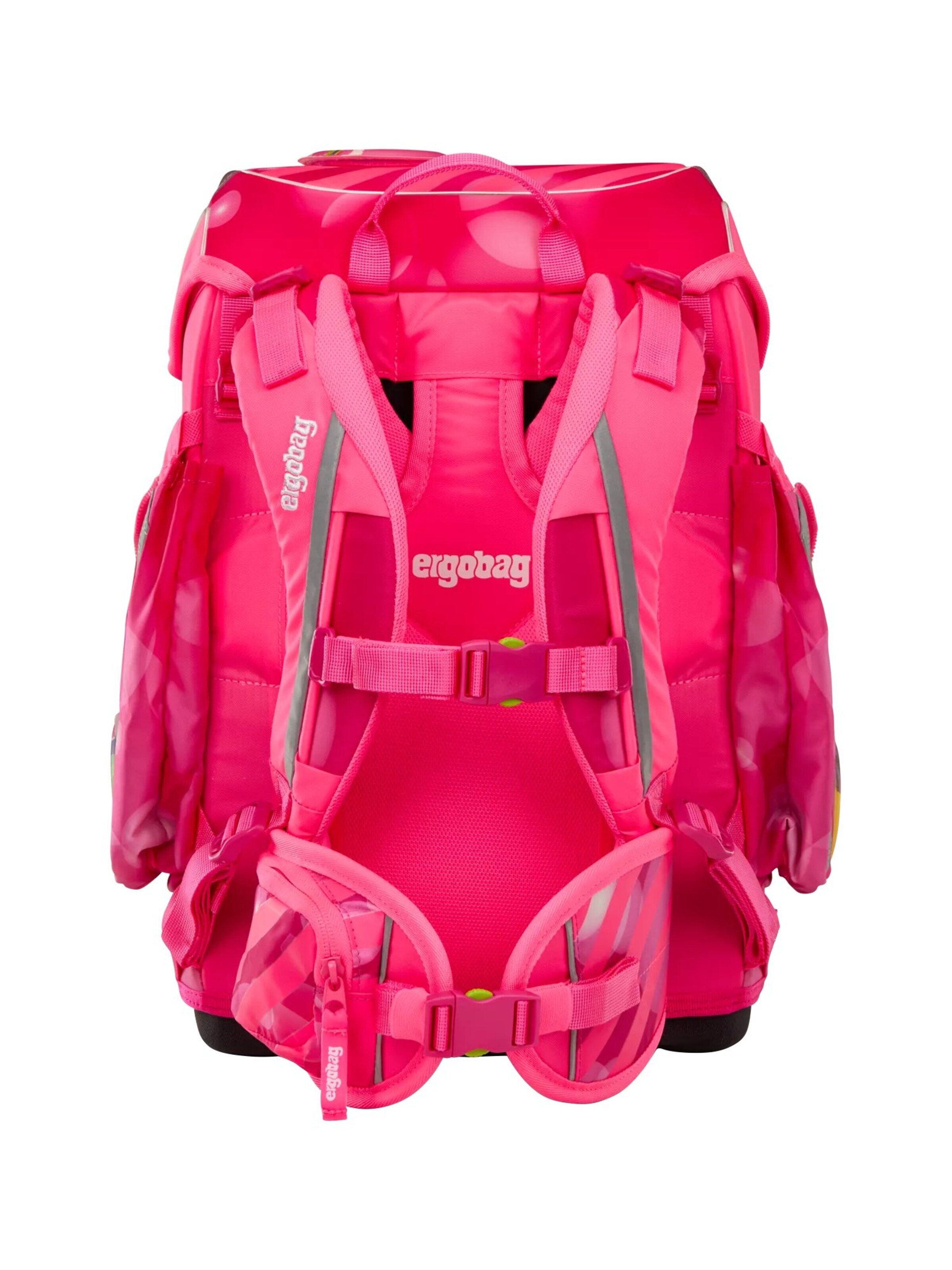 ergobag Backpack 'Schulranzen-Set cubo Set' in Purple