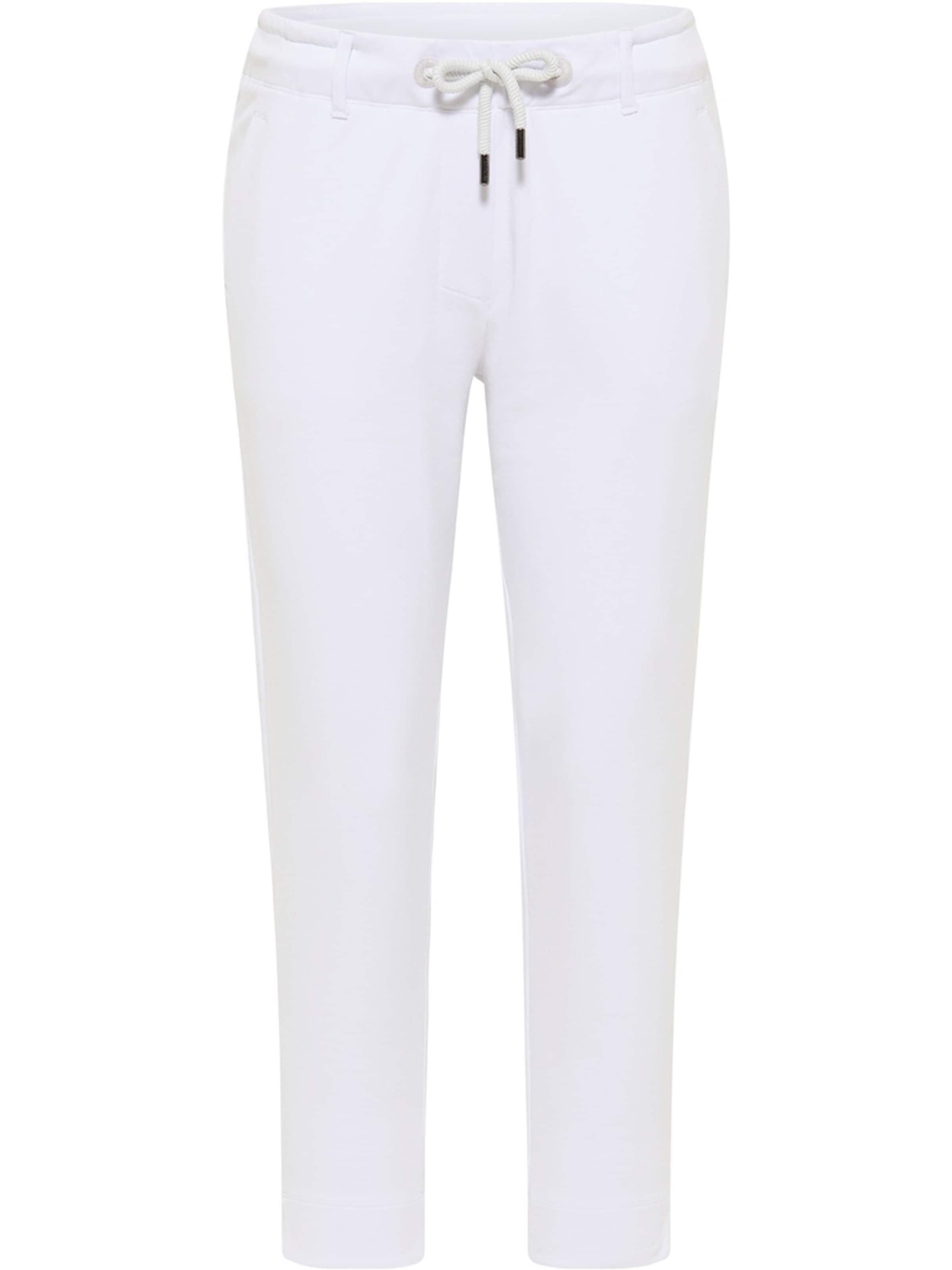 Regular Pantalon 'Ivalo' Elbsand en blanc : devant