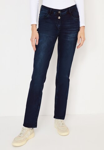 CECIL Regular Jeans in Blue: front