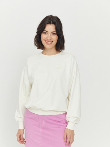 mazine Sweatshirt ' Monica Sweater ' in Weiß