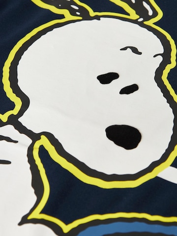 NAME IT Shirt 'NMMDENIS SNOOPY' in Blau