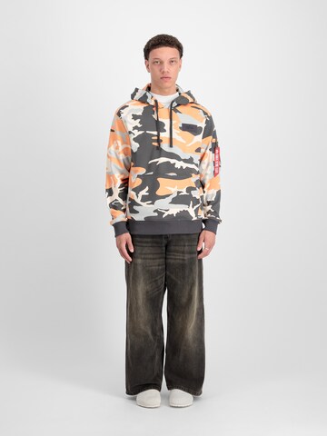 ALPHA INDUSTRIES Sweatshirt in Grau