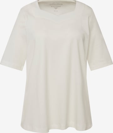 Ulla Popken Shirt in Wit: voorkant